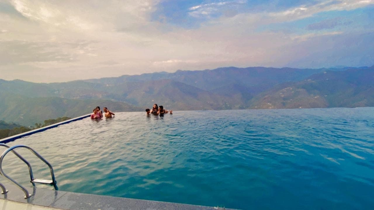 Astra Resort Architectural Night View